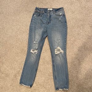 A&F Curve Love High Rise Skinny Jeans
